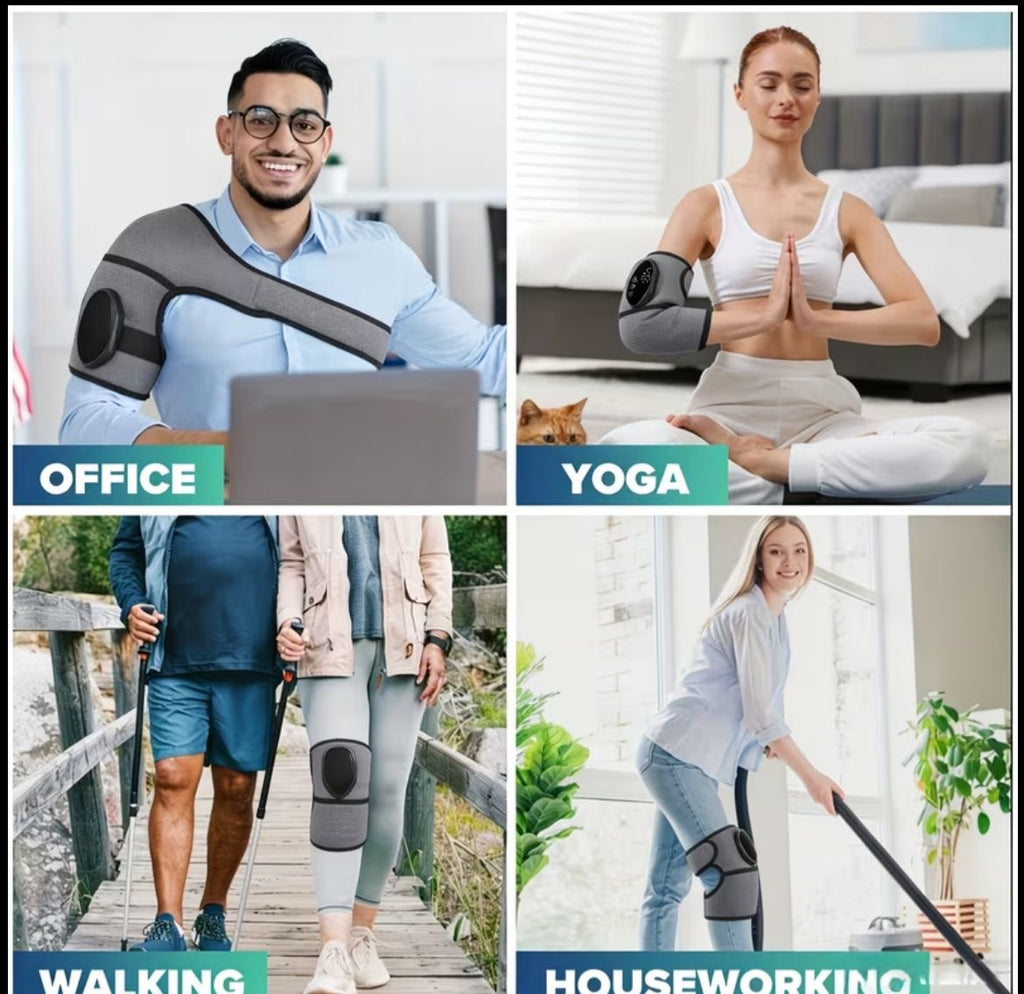 Masajeador multifuncional para rodillas, codos y hombros