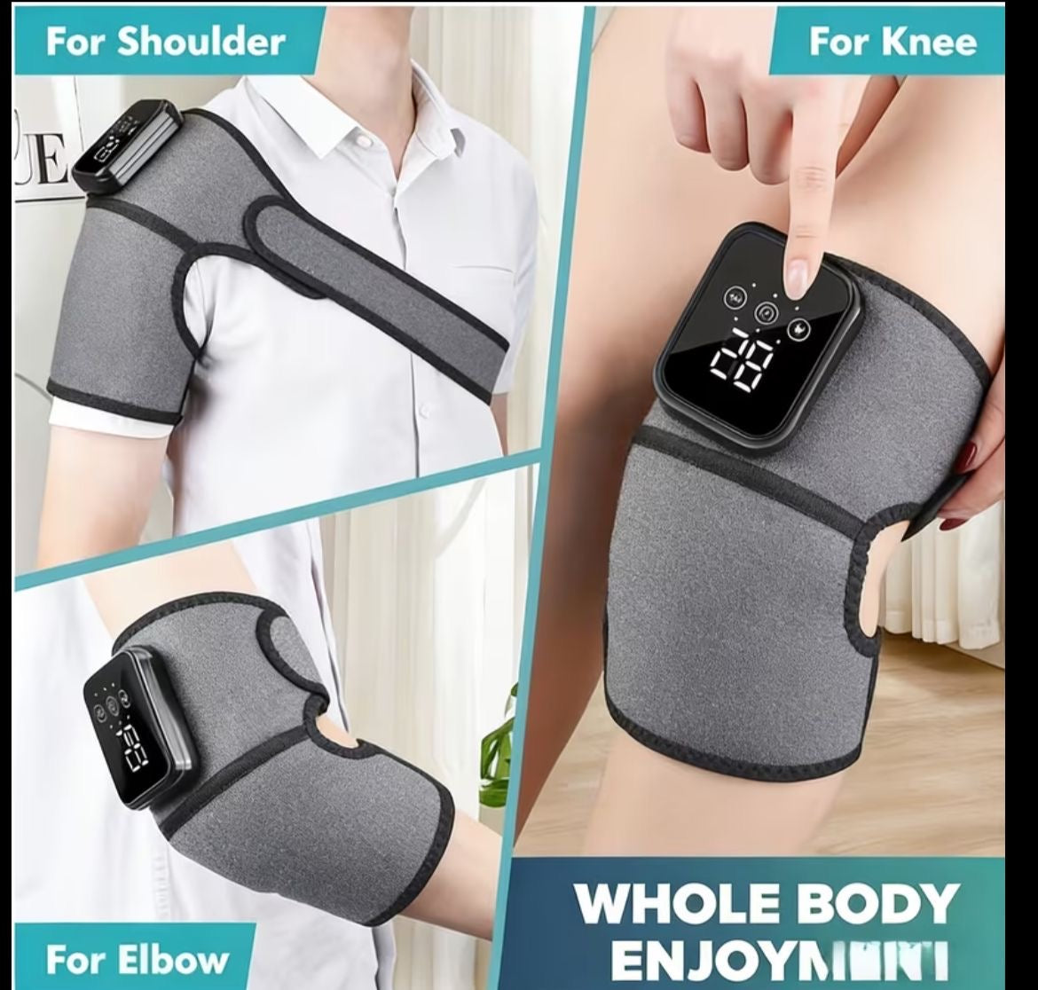 Masajeador multifuncional para rodillas, codos y hombros