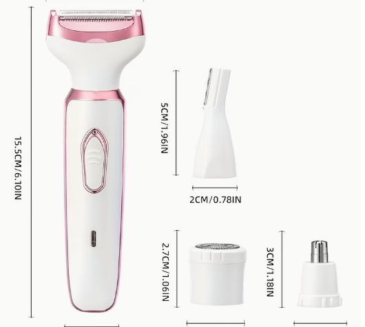 Rasuradora 4 en 1 para mujer