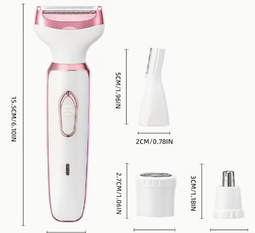Rasuradora 4 en 1 para mujer