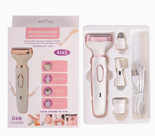 Rasuradora 4 en 1 para mujer