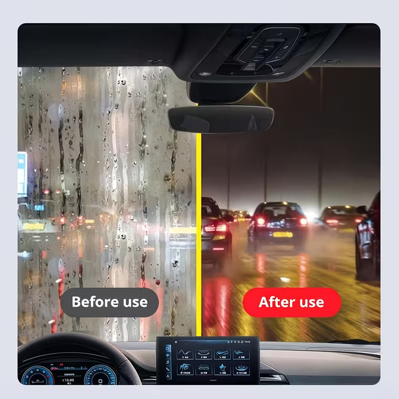 Aceite protector para cristales de vehiculos